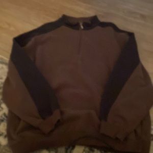 Champion's tour mens quarter zip sweatshirt. XXL.